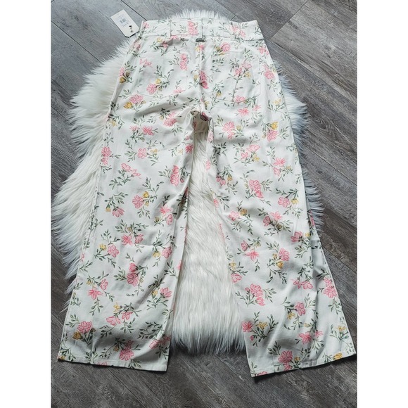 NEW Billabong  Cool Wip Floral Crop Back at It Wide-Leg Pants - Various Sizes - Picture 8 of 12